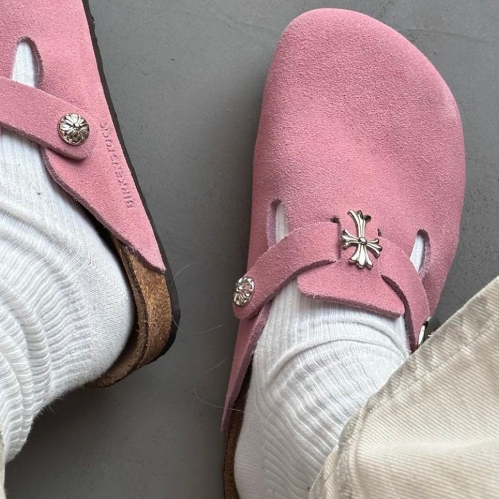 Chrome Birkenstocks